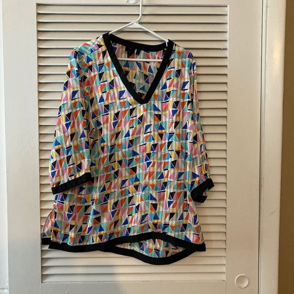 Rafaella Multicolor Woman’s Blouse - Picture 1 of 5